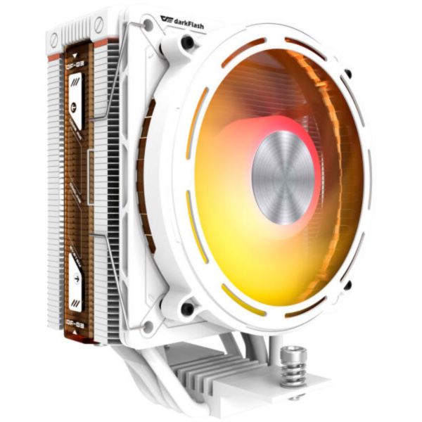 DarkFlash E400 aktív CPU hűtés (fehér) (E400 WHITE)